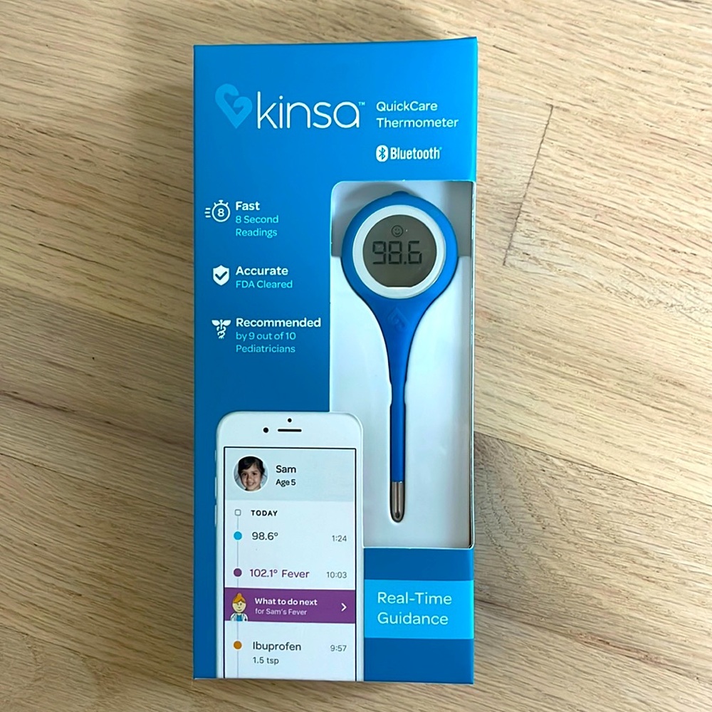 Digital Smart Thermometer by Kinsa Bluetooth Capable